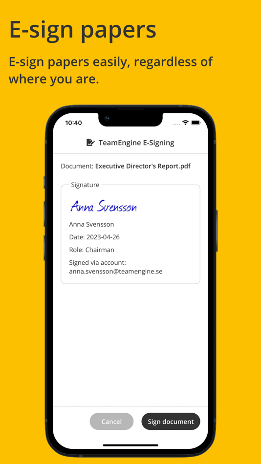 #8. TeamEngine App (iOS) 由: TeamEngine Group AB