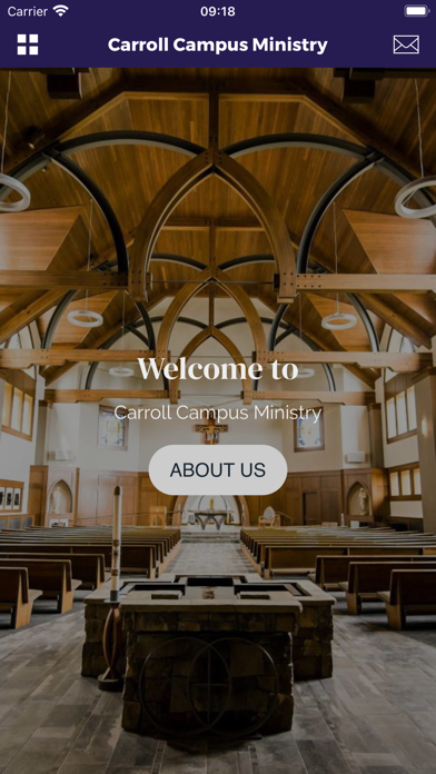 Carroll Campus Ministry Screenshot