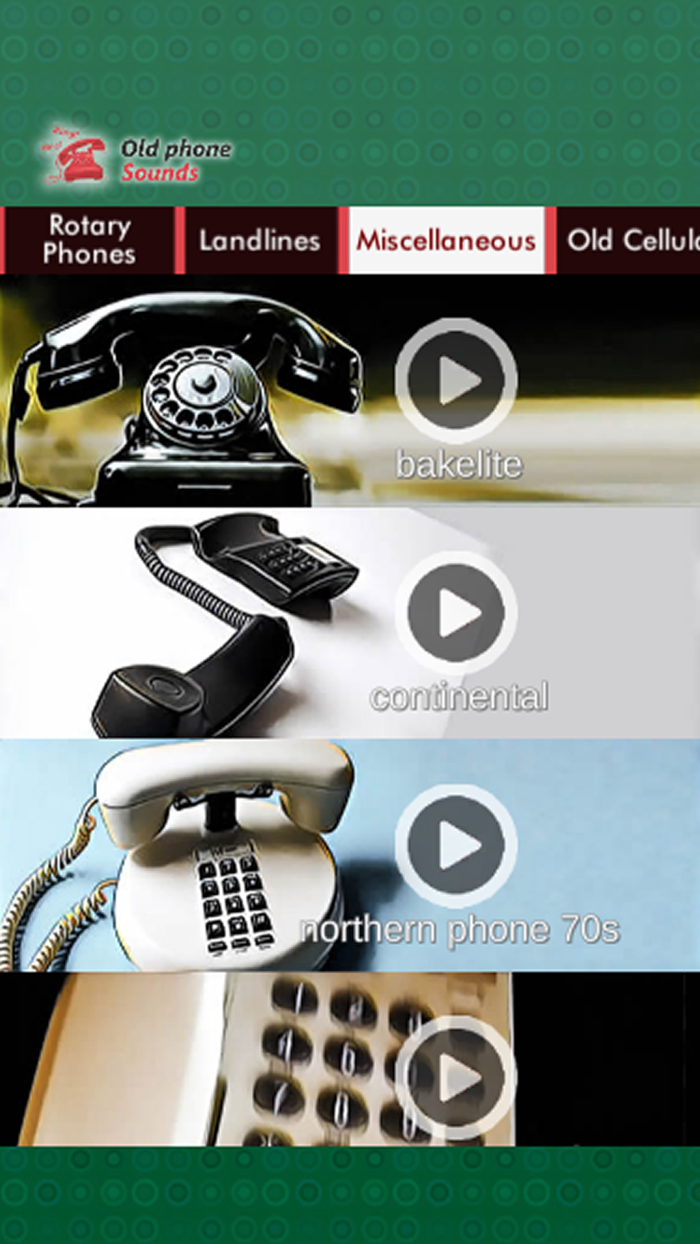 Old Phone Sounds