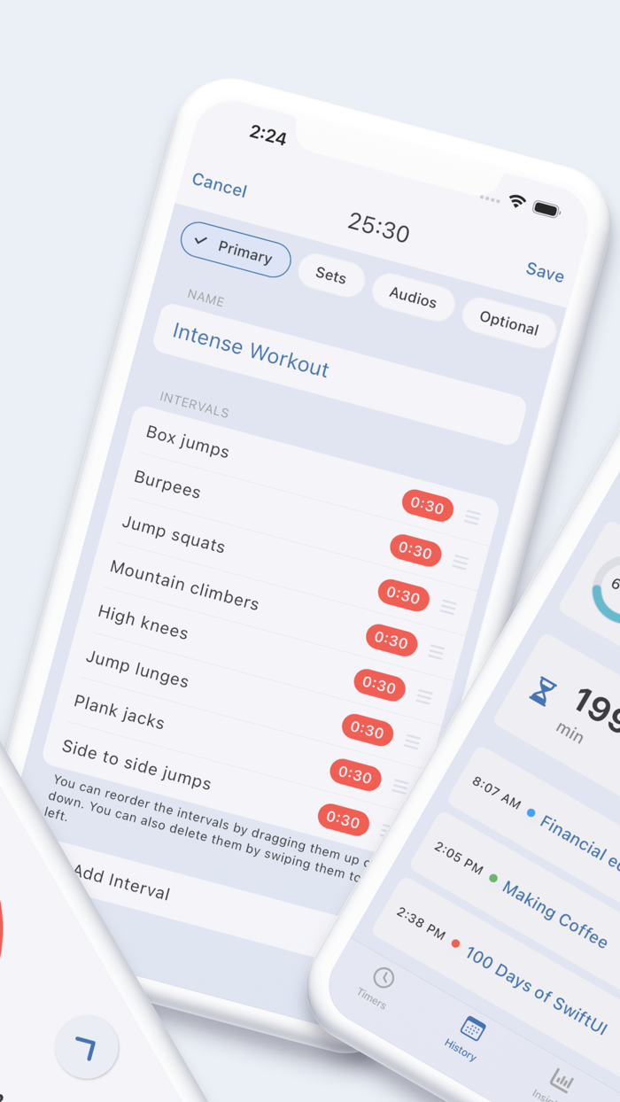 Justfit Tabata Interval Timer