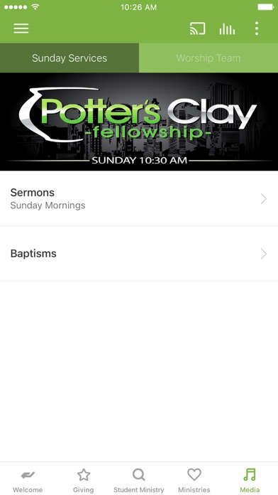 Potter's Clay Fellowship Screenshot