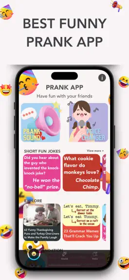 Game screenshot Prank & Voice Changer & Joke apk