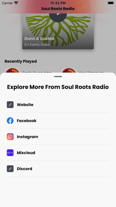 Soul Roots Radio Screenshot