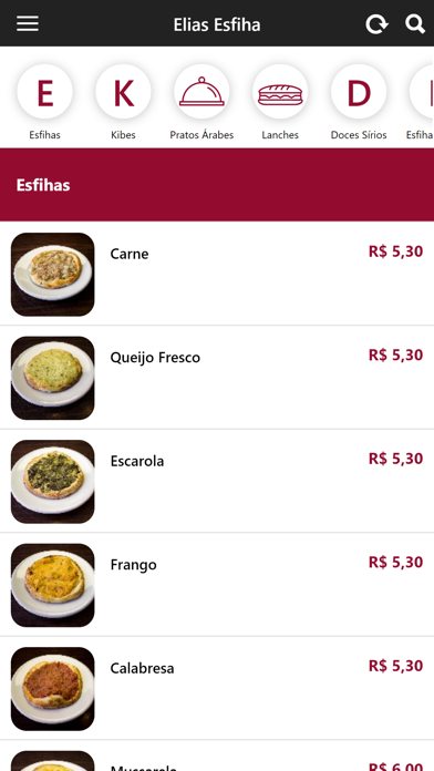 Elias Esfiha Screenshot
