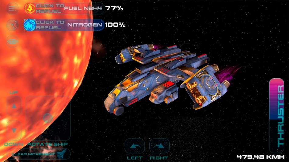 #8. Space Simulator (iOS) 由: Thetis Consulting
