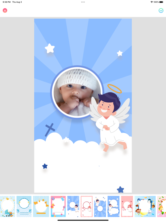 Screenshot #5 pour Sweetie - Baby Photo Editor