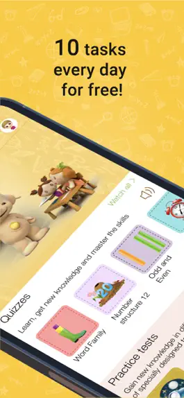 Game screenshot IQsha - kids learning game apk