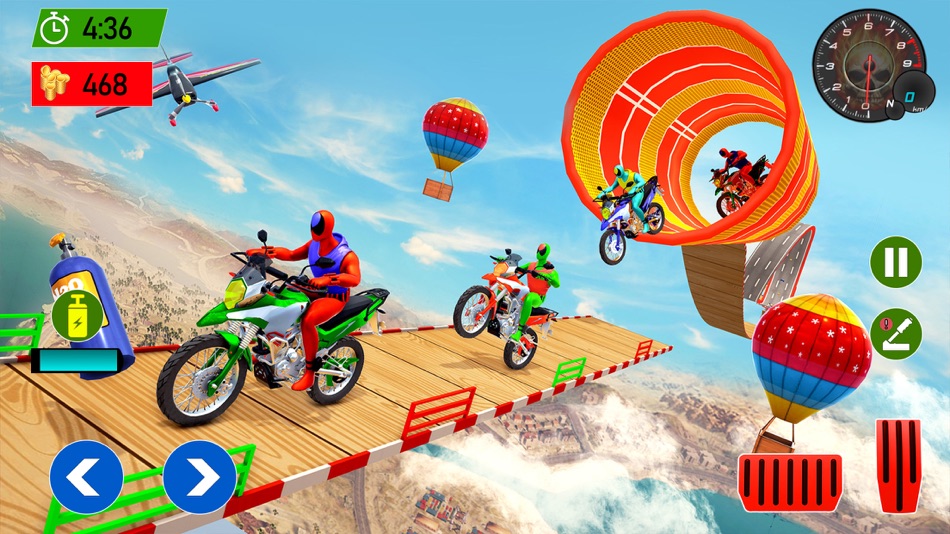 Superhero Bike Racing Games - 1.0 - (iOS)