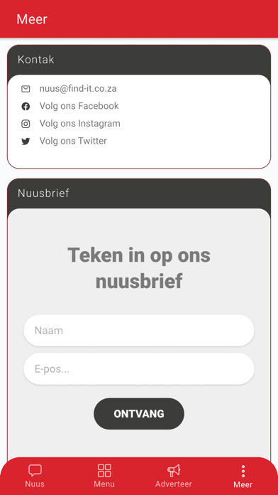 Nuusflits Screenshot