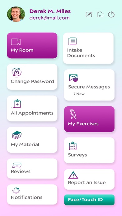 JRS patient Screenshot