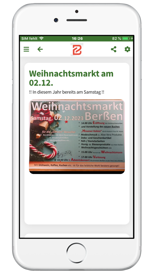 #4. Berßen App (iOS) By: Frank Reiling