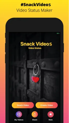Game screenshot Snack Video Status - Vid Maker mod apk