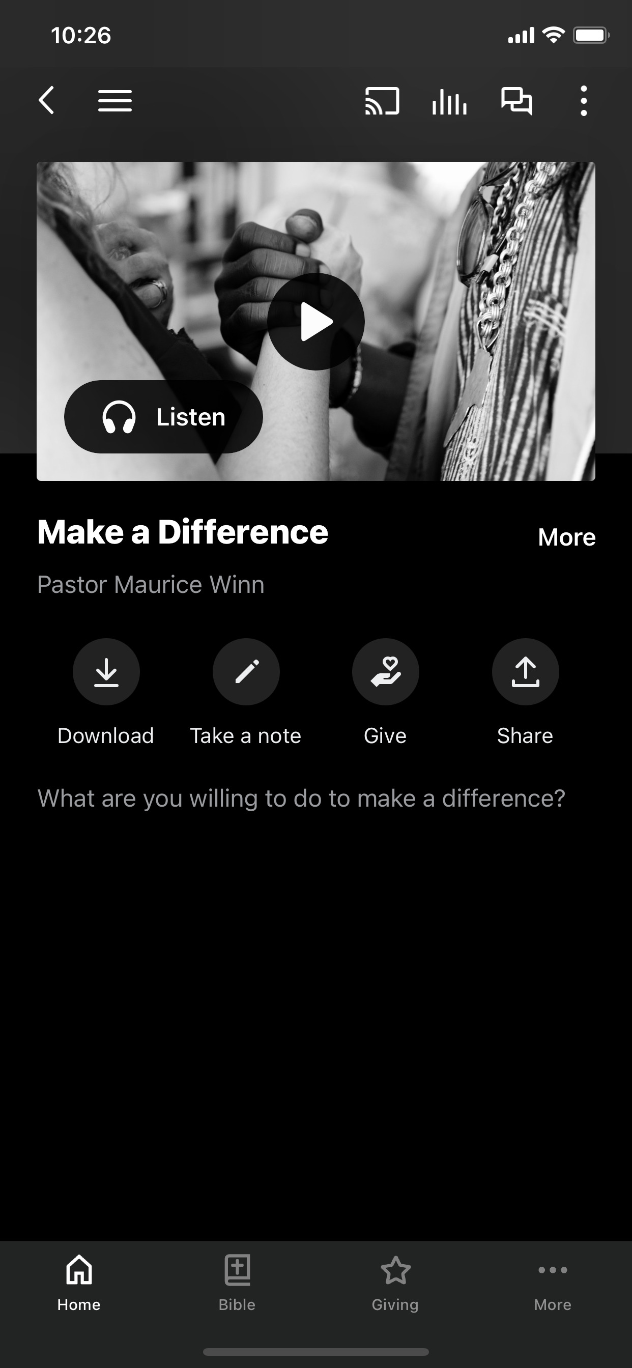 Emmanuel City Church screenshot 3