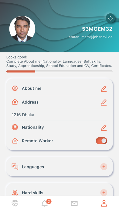 JobsNavi BD Screenshot