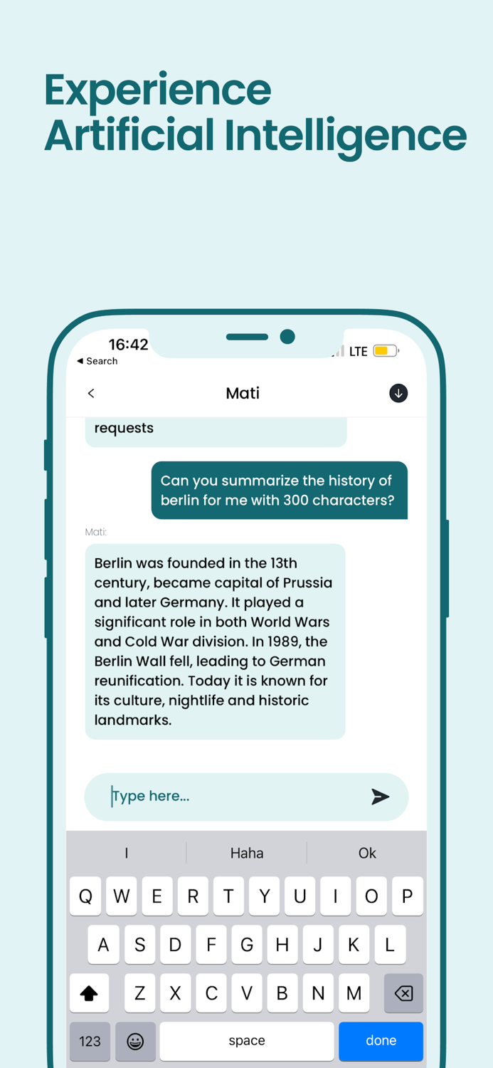 Mati - AI Chatbot