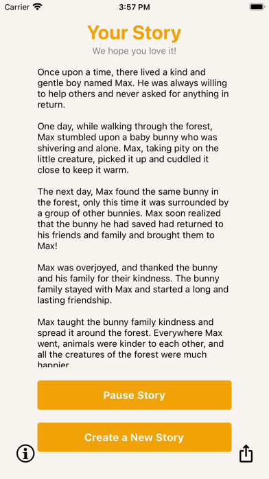 AI Story Genie Screenshot