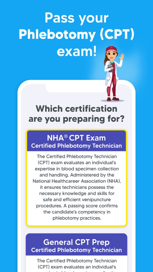 #1. Phlebotomy NHA CPT Exam Test (iOS) 由: Best Fun Games
