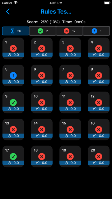 Motorcycle Permit Test Lite Screenshot