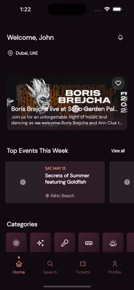 Game screenshot Tickt: Dubai Nightlife & Event hack