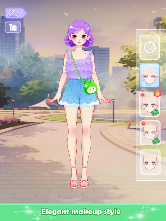 Screenshot #6 pour Anime Dress Up: Fashion Game