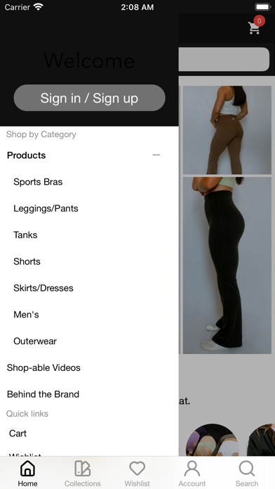 Shop Sweat Society Screenshot