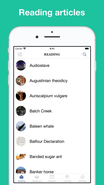 Vocabulary for IELTS test