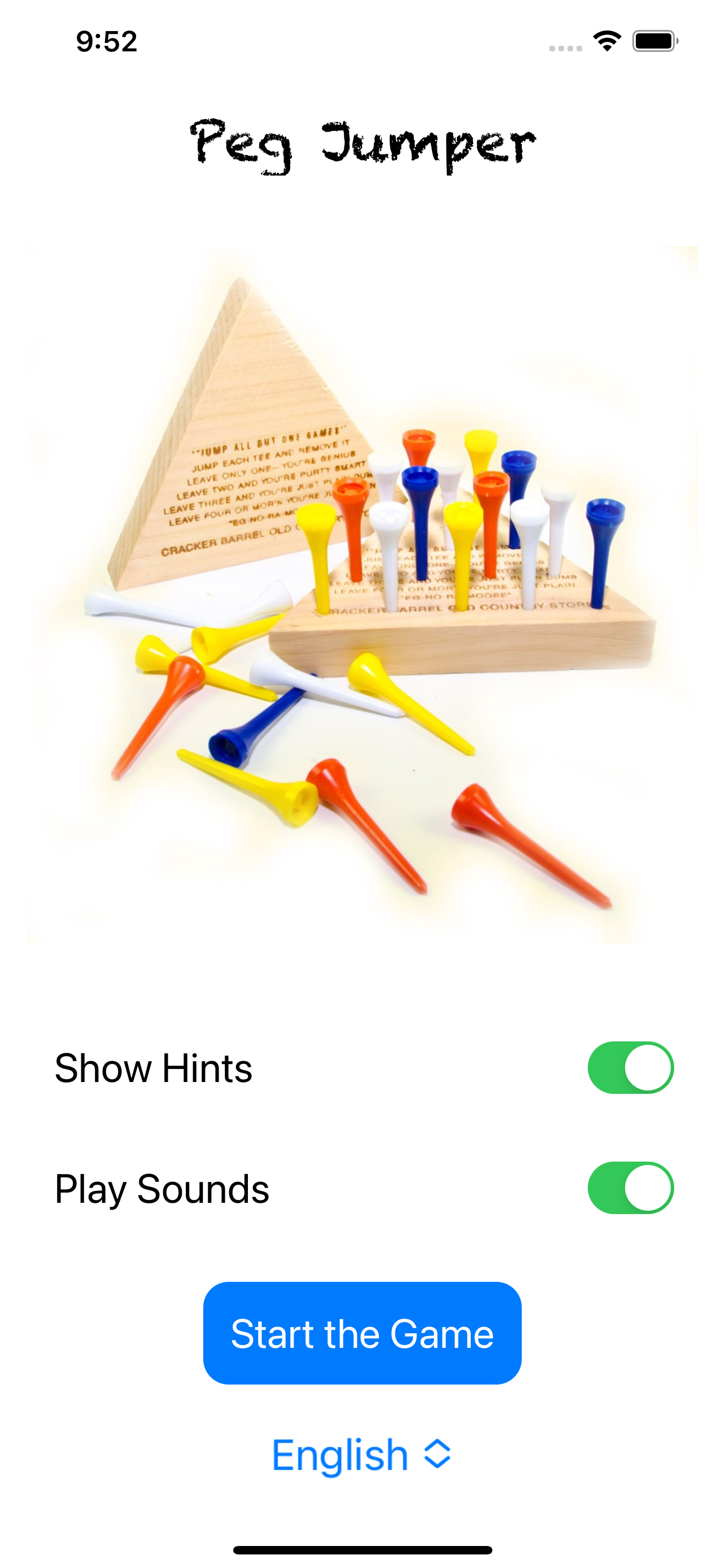 Peg Game 2023