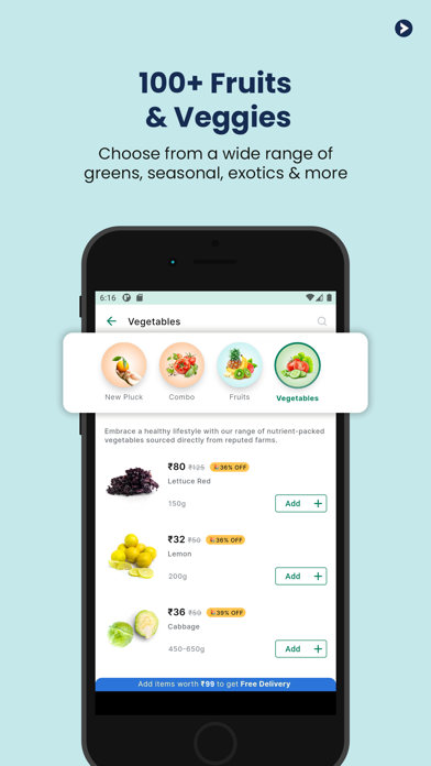 Just Retailer Fruits Vegetable Screenshot