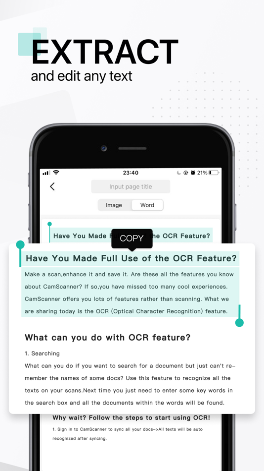 #6. CamScanner + | OCR Scanner (iOS) 由: Linguan Data