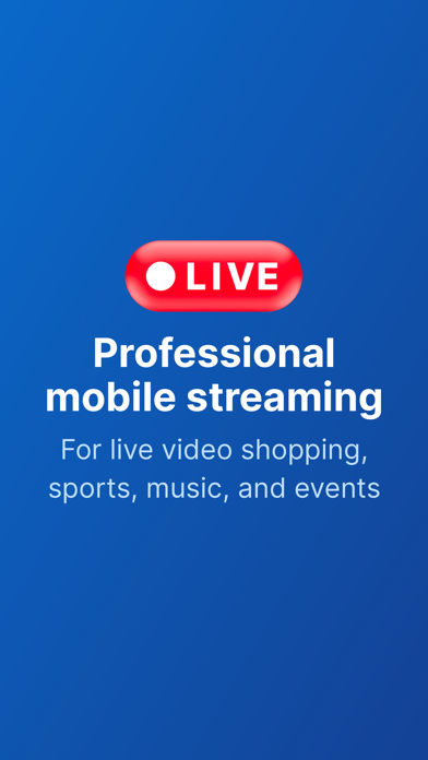 Streamify Broadcaster Screenshot