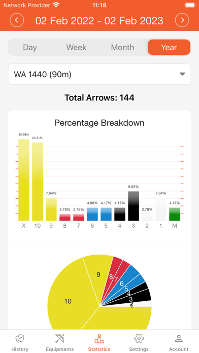 Archery Scoresheets Screenshot