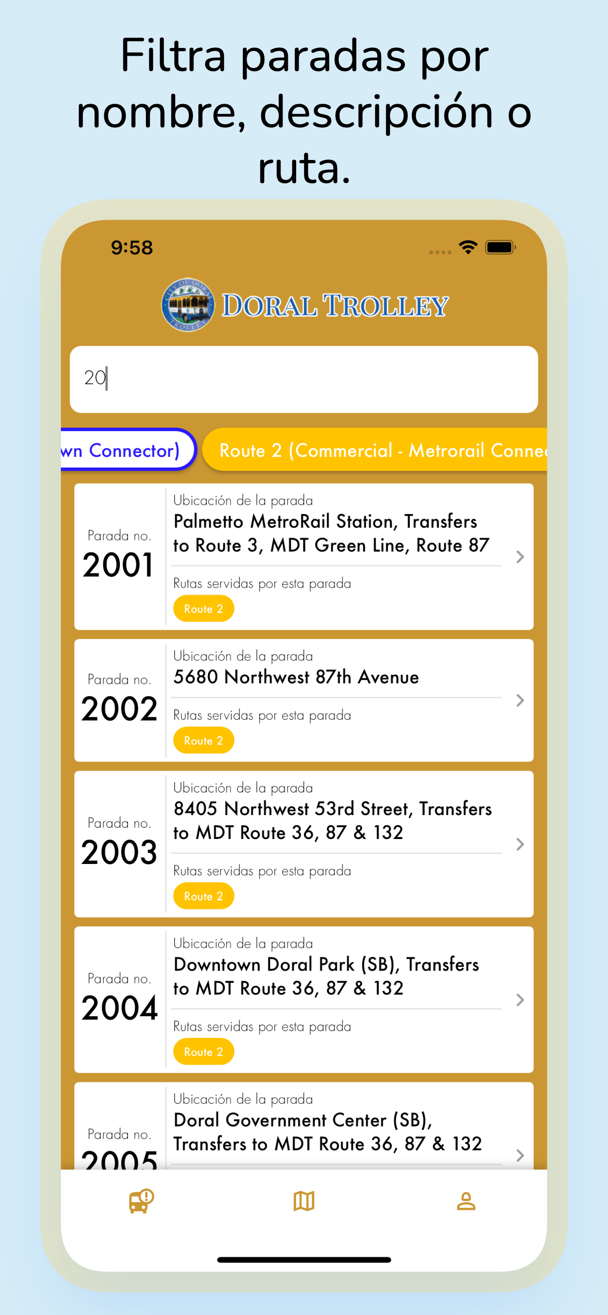 Doral Trolley Tracker