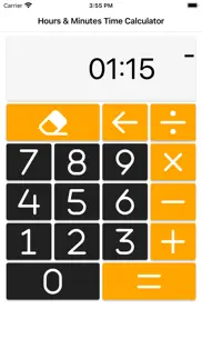 hours minutes calculator lite iphone screenshot 2