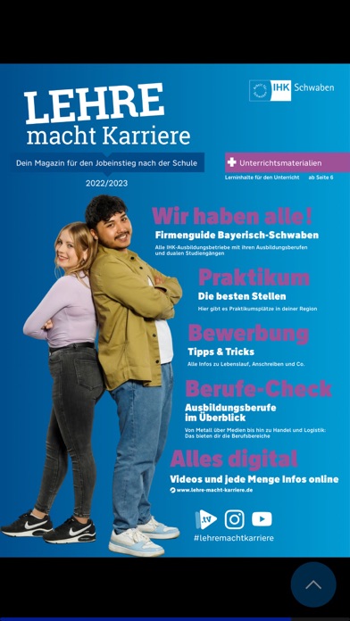 Zukunft Ausbildung Screenshot