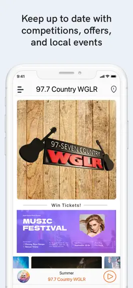 Game screenshot 97.7 Country WGLR hack