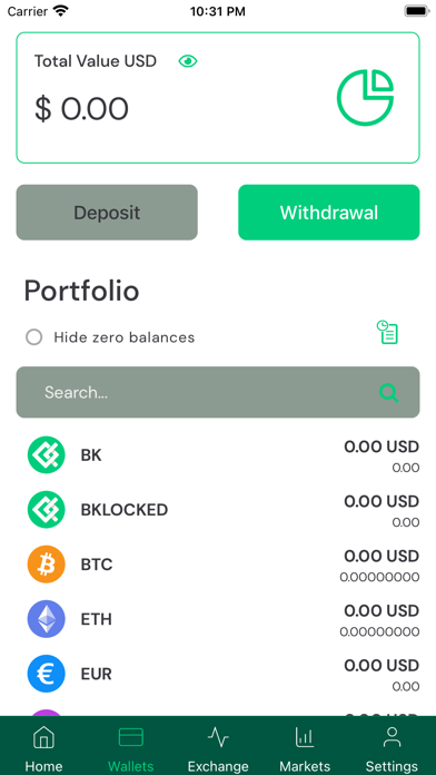 BlockKoin Screenshot