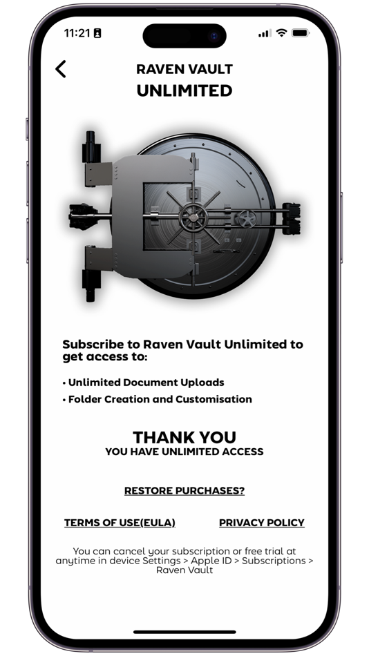 #10. Raven Vault (iOS) 由: Appoly Ltd