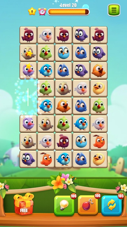 #4. Cloud Bird Match 2 (iOS) 由: Phong Dinh
