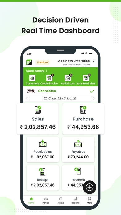 Livekeeping - Tally on Mobile Screenshot