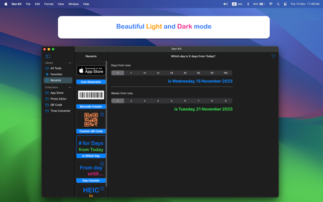 ‎Dev Kit Screenshot
