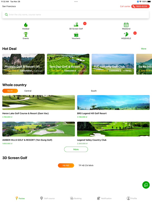 Screenshot #5 pour Fastee: Golf Tee Time Booking