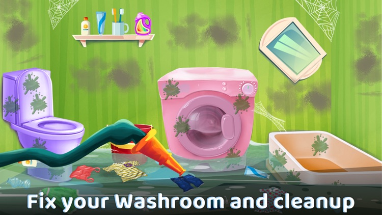 Washroom Cleanup 3D Deep Clean