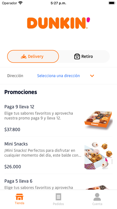 Dunkin' Colombia Screenshot