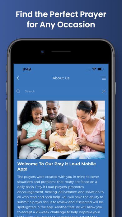 Pray It Loud. Screenshot