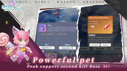 Idle Girls Battle Adventure Screenshot