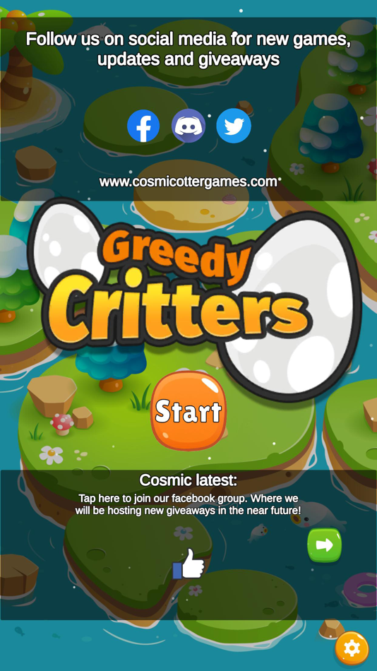 #4. Greedy Critters - Win Cash (iOS) 由: Cosmic Otter Games