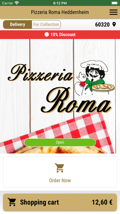 Pizzeria Roma Heddernheim Screenshot