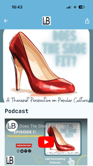 L & B App Screenshot