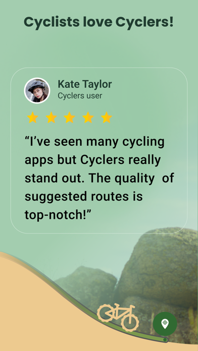 Cyclers: GPS Bike Maps Screenshot