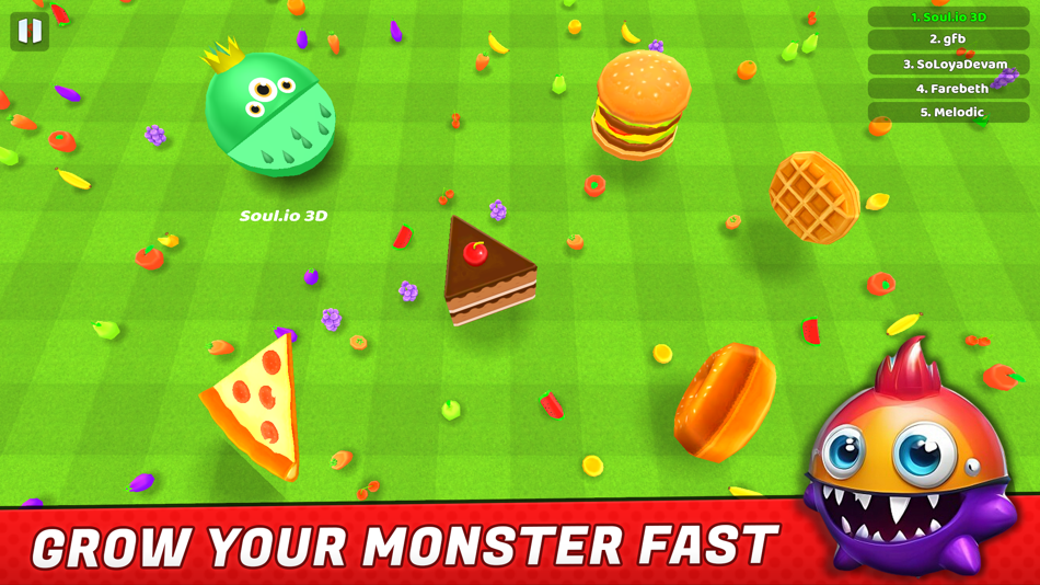 #3. Soul.io 3D - .io Games For Fun (iOS) โดย: Jointsoft